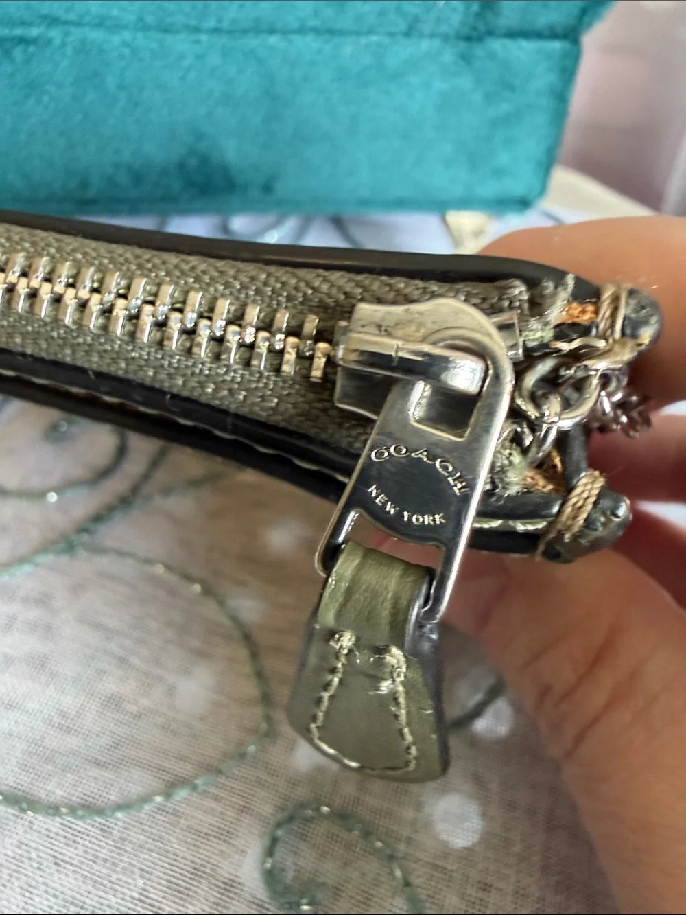 Coach card case